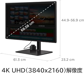 27型 4K ColorPro カラーマネージメントモニターVP2786-4K VP2786-4K 27型 4K ColorPro カラーマネージメントモニター